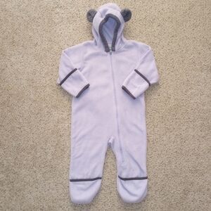 Columbia Lavender / Purple Fleece Footies